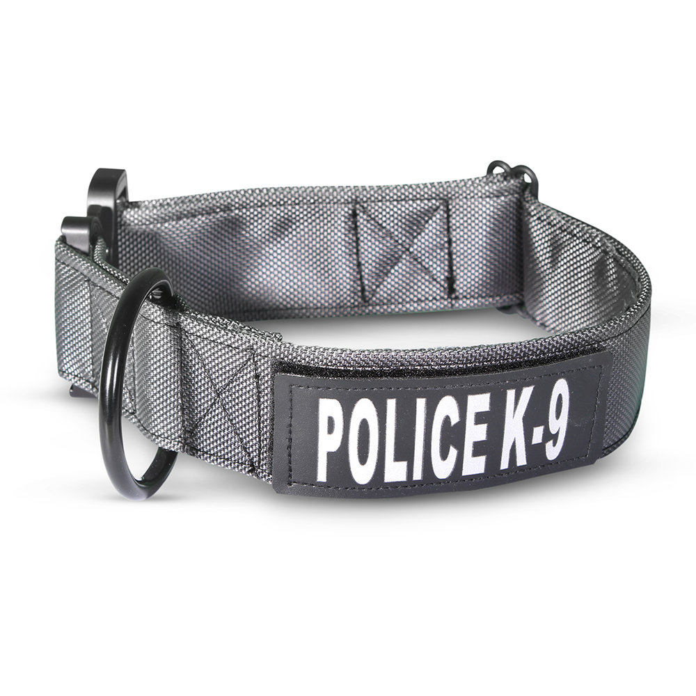 Cobra Tactical Heavy Duty Ballistic Nylon Dog Collar Tough Pup
