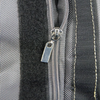 hidden zipper flap on defender dog bed